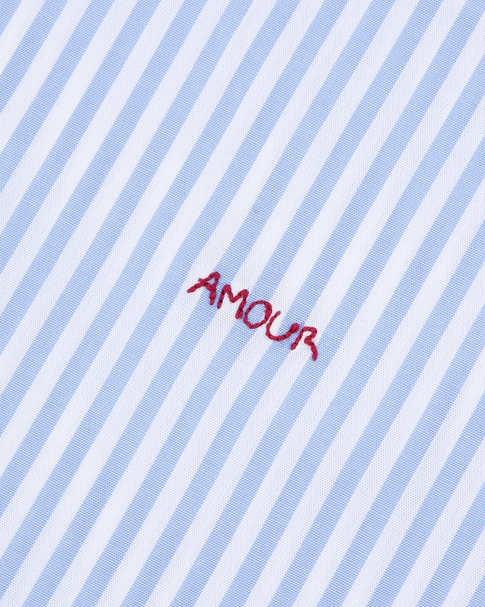"Amour" breteuil poplinskjorte