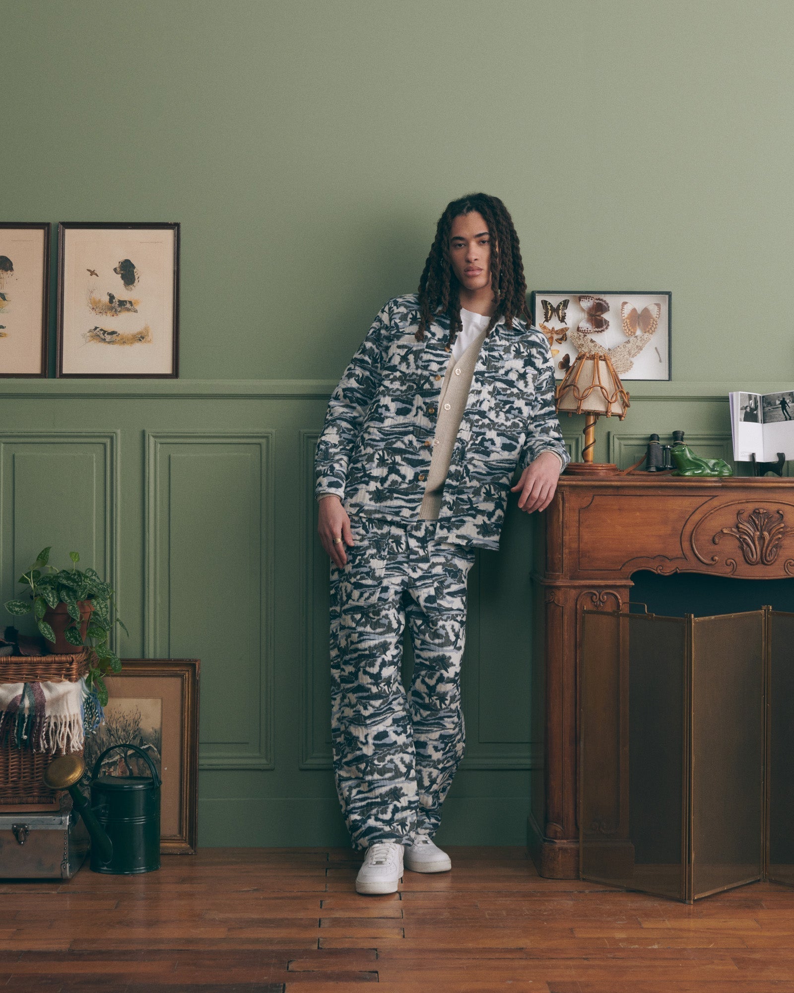 "Jacquard" monge-overshirt