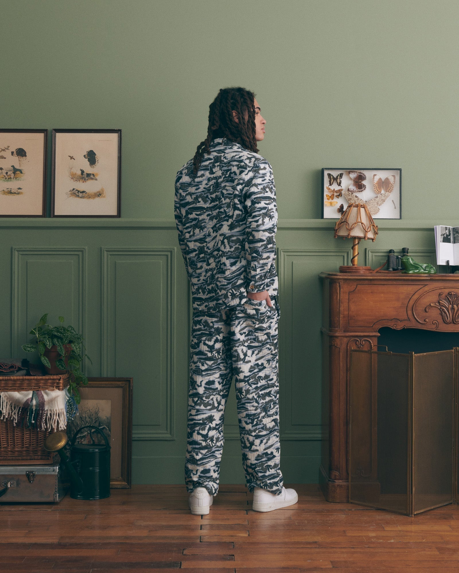 "Jacquard" monge-overshirt