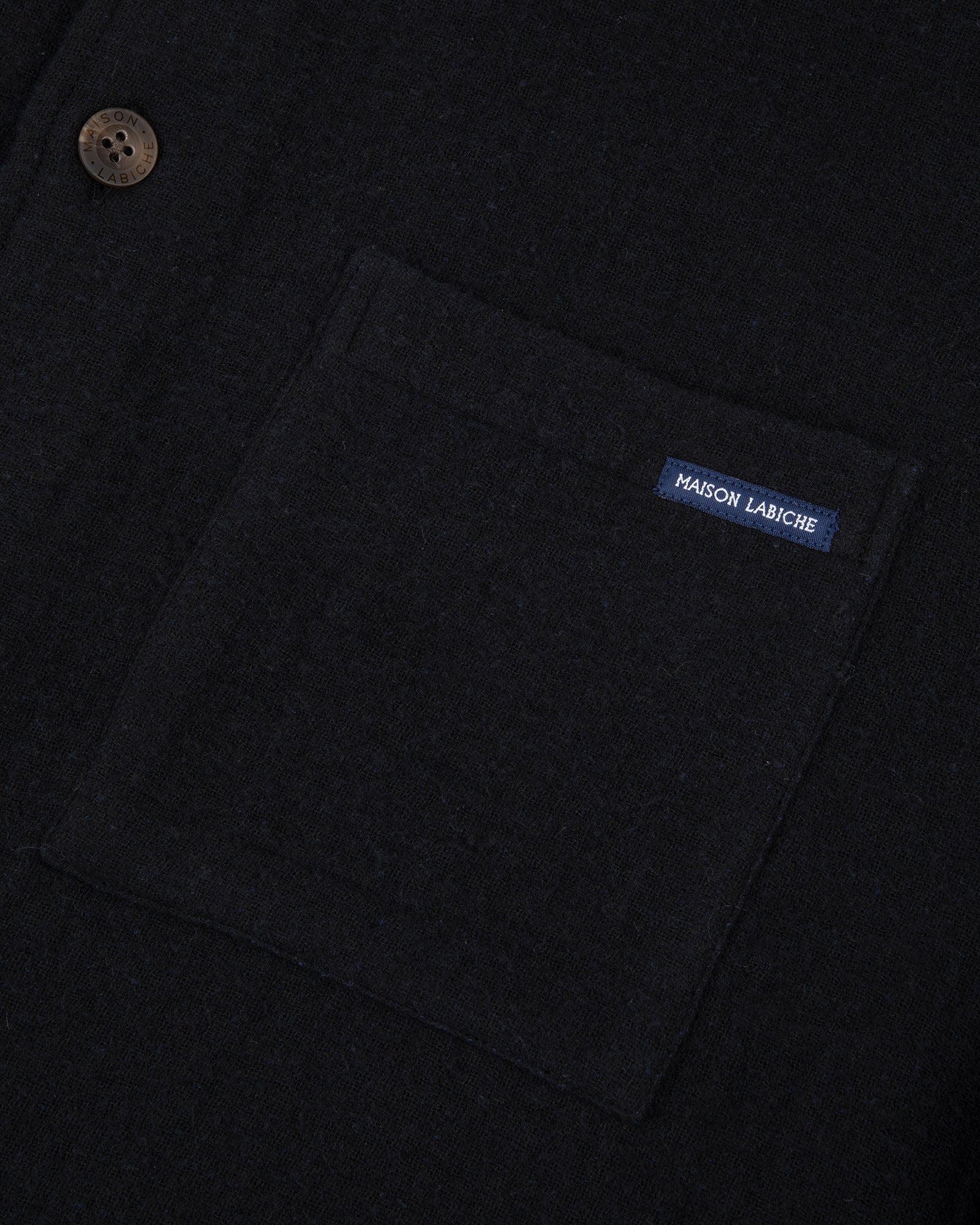 Monge-overshirt i bomuldsgaze