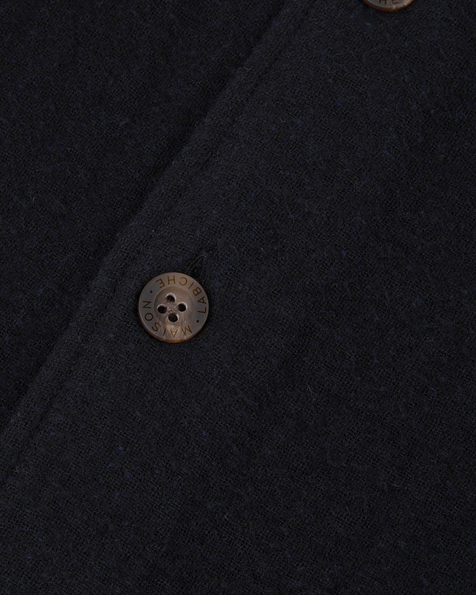 Monge-overshirt i bomuldsgaze